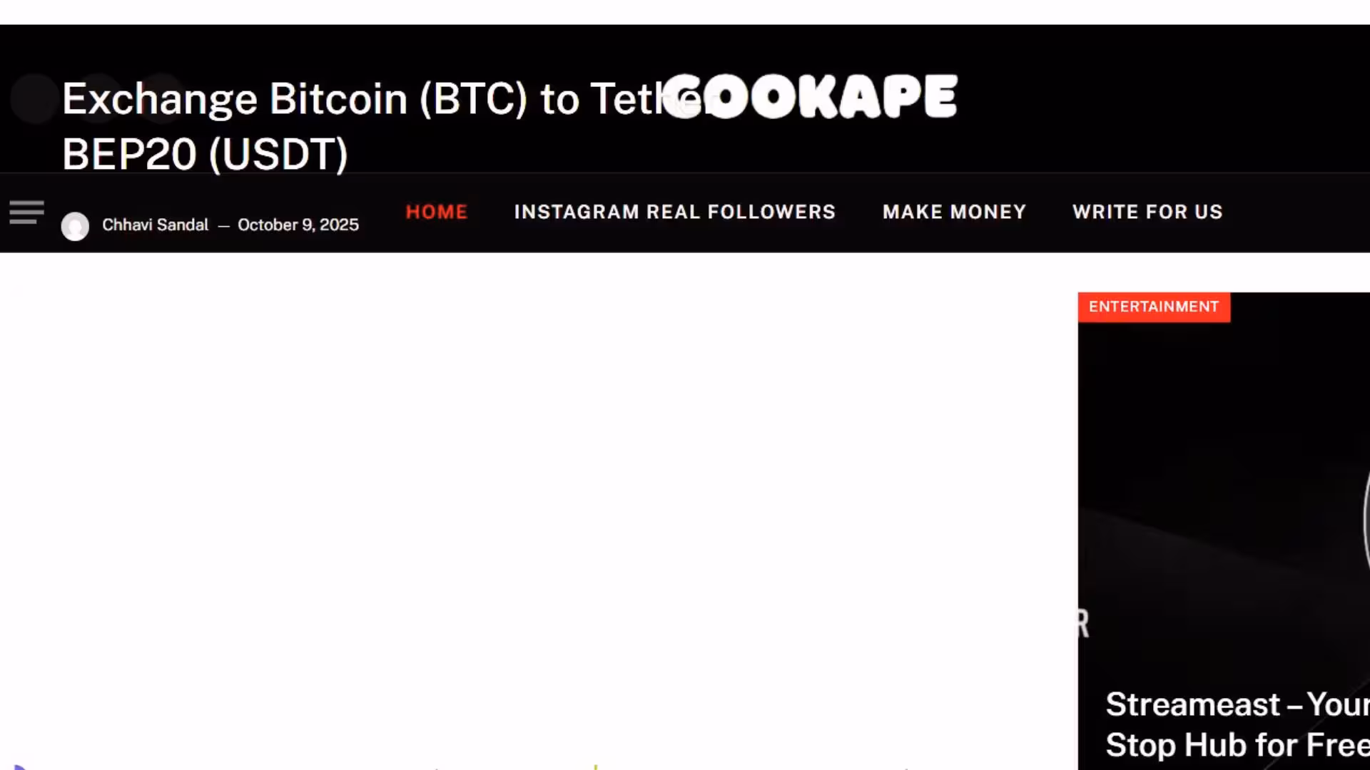 Cookape org